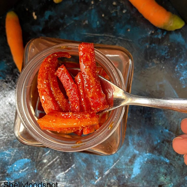 How to make carrot pickle|gajar ka achar recipe 3