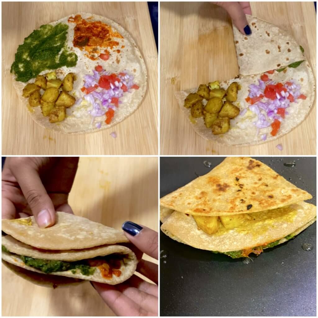 Viral tortilla trend|Tortilla wrap hack(5+Indian filling ideas)