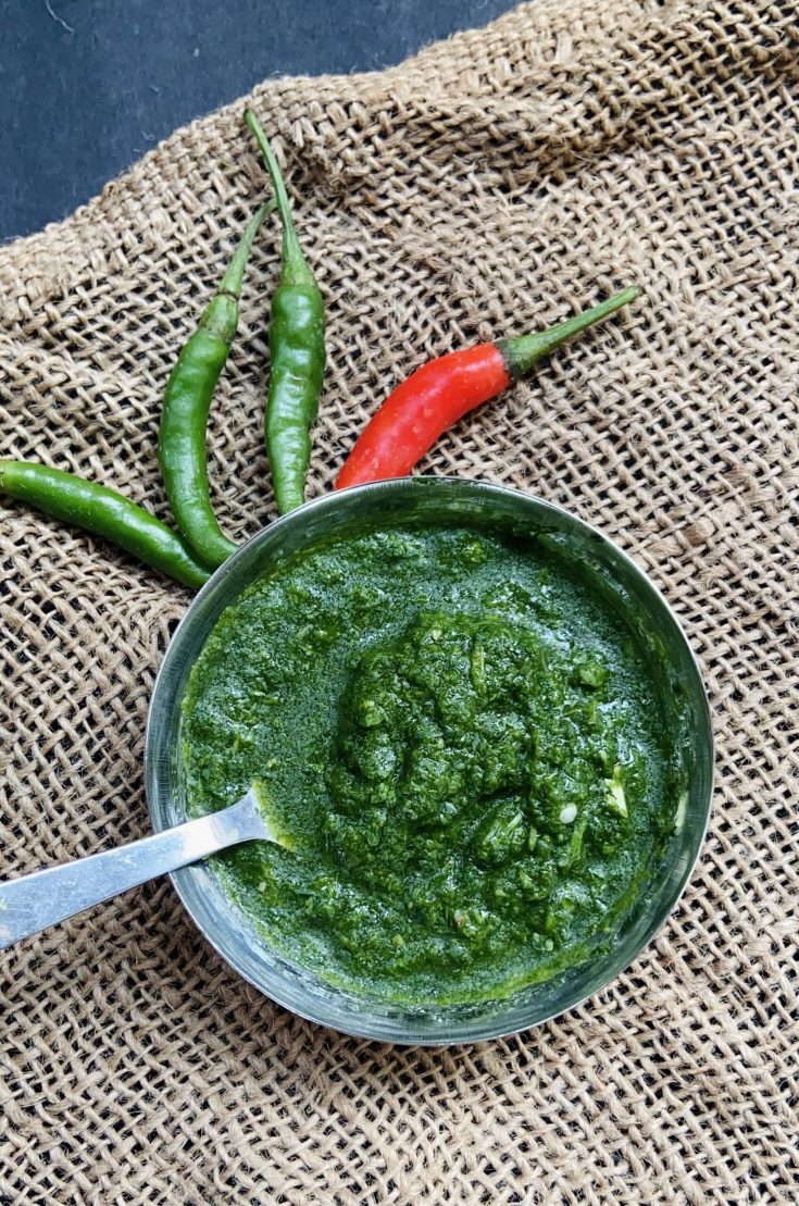 How to make dhaniya chutney|Indian cilantro chutney 3