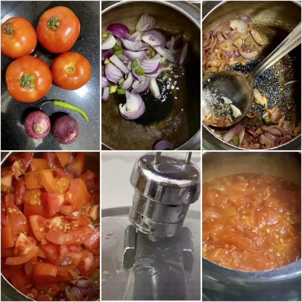 Sweet and sour tomato chutney|pyaz tamatar ki chutney 3