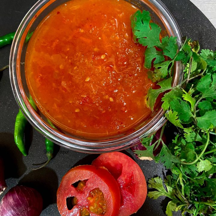 Sweet and sour tomato chutney|pyaz tamatar ki chutney